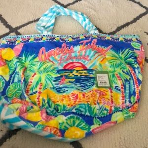 Lily Pulitzer Bags - NWT Lily Pulitzer Beach Tote Lily Pulitzer Bags - NWT Lily Pulitzer Beach Tote